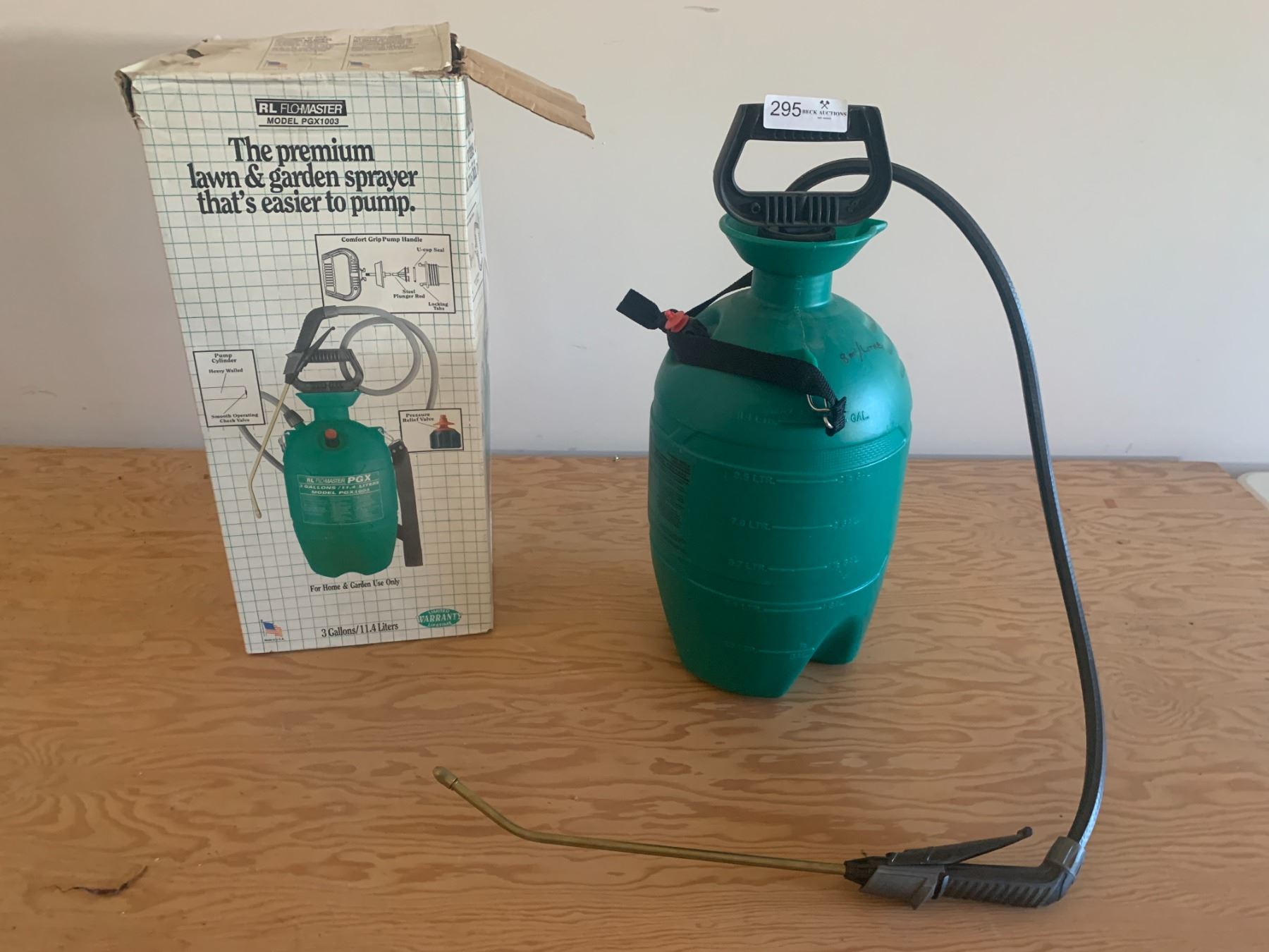 RL Flowmaster Lawn & Garden Sprayer - Model PGX1003