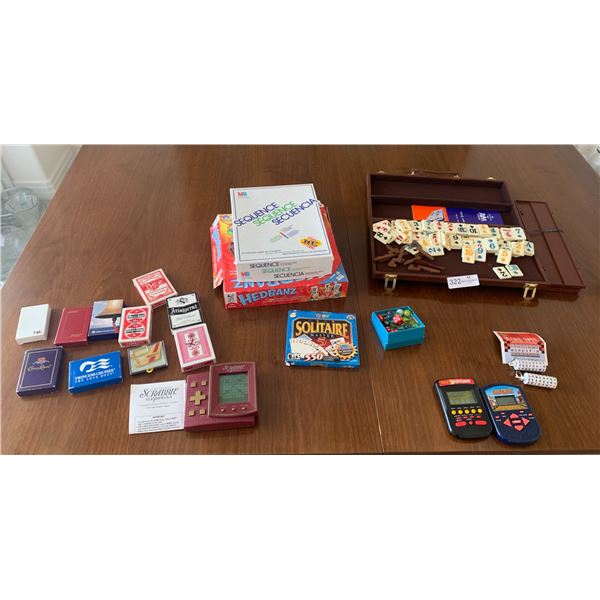 Assorted Board Games, Playing Cards, Travel Games, and More!