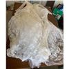 Image 1 : Vintage Lace Bridal Dress - Size Unknown