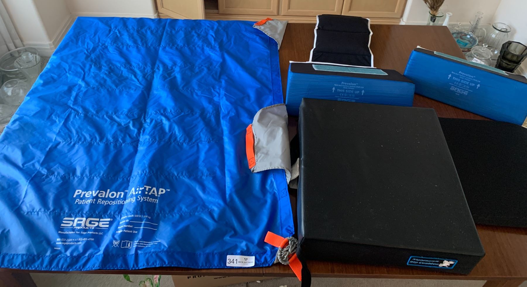 Airtap Injection Prevalon AirTAP Patient Repositioning System and Nighthawk Hip Cushion