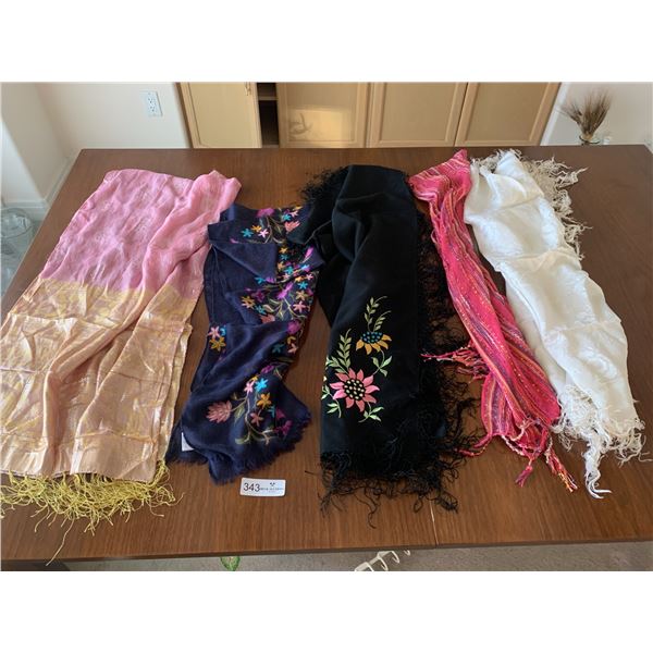 Assorted Women's Square Scarfs