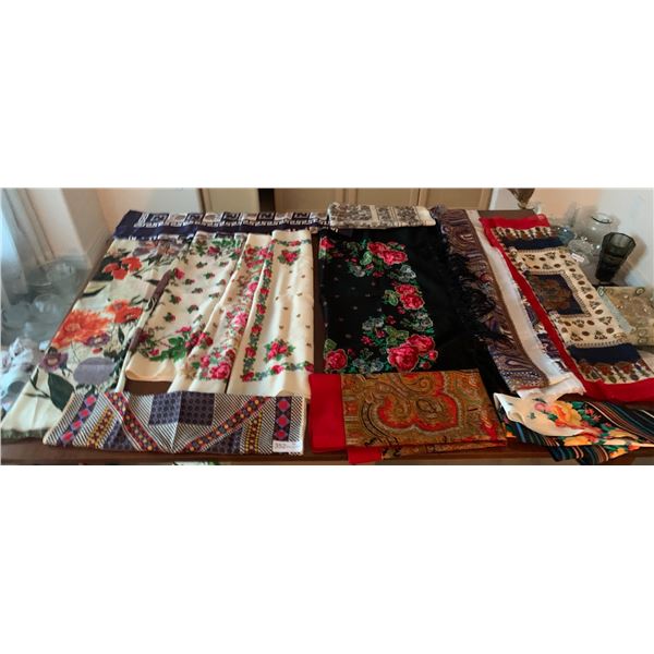 Assorted Women's Square Head Scarfs