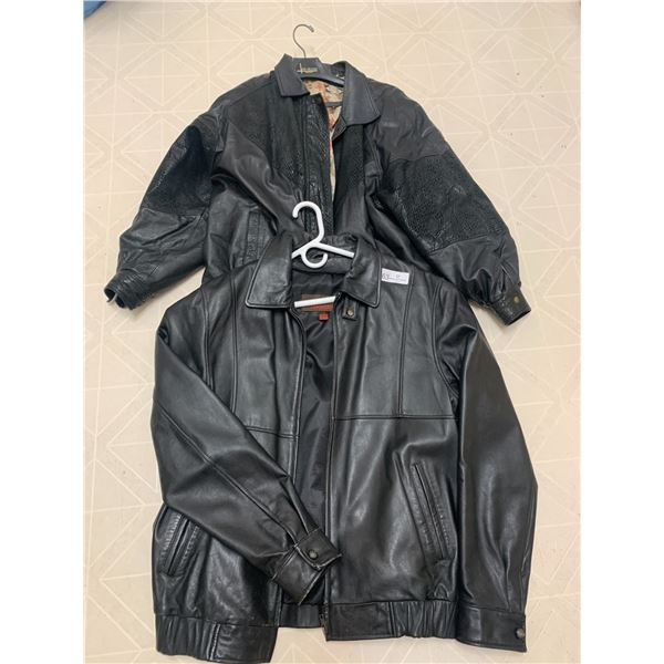 2 x Genuine Leather Jackets