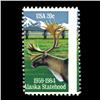 Image 1 : 1984 RARE US Postage Stamp ERROR Mint (STM-0002)