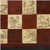 Image 3 : Rosewood & Bone Chess Set Wood Storage Box (CLB-091)