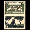 Image 1 : 1922 50 Pfennig Vechtae Germany RARE Crisp Unc Note (COI-3725)