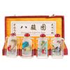 Image 2 : Chinese Beveled Glass Snuff Bottle Set  (CLB-159)
