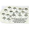 Image 2 : Vintage Bank Coin Saving Card    (COI-079)