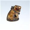 Image 6 : Hand Carved Tiger Amulet On Boar Tooth (ANT-041)
