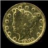 Image 1 : GOLD PLATED LIBERTY NICKEL (COI-3827)
