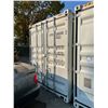 Image 3 : *H/T* *W* GREY 40' 52,910 MAX CAPACITY INDUSTRIAL TRANSPORT CONTAINER WITH 4 DUAL SWING SIDE DOORS