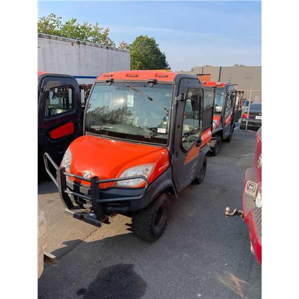 2013 KUBOTA RTV 1100, 2 DR RTV, DIESEL, ORANGE, VIN 37514