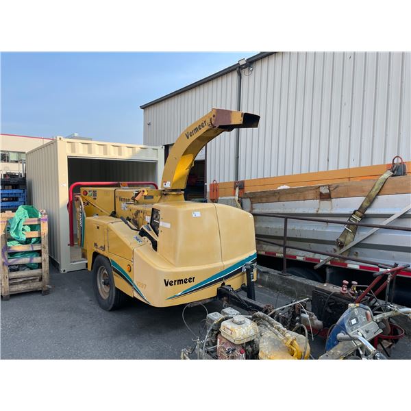 2006 VERMEER, BC1000XL, YELLOW, BRUSH CHIPPER TRAILER VIN # 1VRY1119461007538