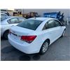 Image 3 : 2011 CHEVROLET CRUSE, 4 DR SEDAN, GREY/WHITE, VIN# 1G1PC5SH7B7300210
