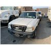 Image 1 : 2008 FORD RANGER, 2DR PU, WHITE, VIN# 1FTZR45E78PB05646