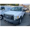 Image 1 : 2010 FORD F150, 2 DR PU, WHITE, VIN# 1FTEX1C84AFD14564