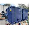 Image 2 : BLUE METAL 41"W X 43"D X 37"H INDUSTRIAL FORKLIFT DUMPING BIN ATTACHMENT