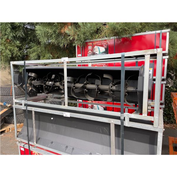 GREATBEAR 72" HYDRAULIC SKID STEER TILLER ATTACHMENT