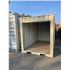 Image 3 : BEIGE 12' SELF-STORAGE STORAGE CONTAINER WITH ROLL UP DOOR L12' X W87" X H99" APPROX WEIGHT 1100 KGS