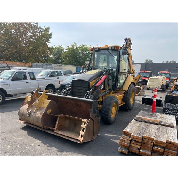 2007 CATERPILLAR 430E, TRACTOR BACKHOE, YELLOW, SER# CAT0430EVDDT00447