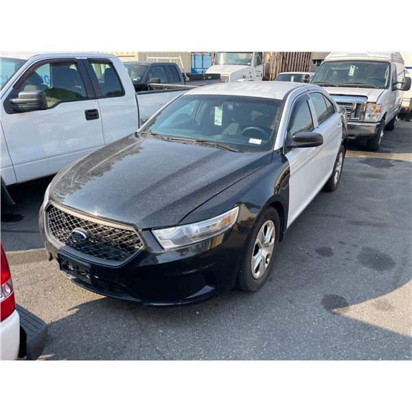 2013 FORD TAURUS, 4DR SUV, BLACK, VIN # 1FAHP2M85DG218786