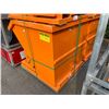 Image 2 : GREATBEAR ORANGE METAL INDUSTRIAL FORKLIFT DUMP BIN W43" X D40" X H40"