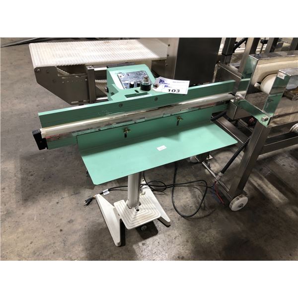 LOVERO 32" COMMERCIAL FOOT OPERATED ELECTRIC IMPULSE SEALER