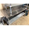 Image 2 : EFI 72"W X 30"D X 35"H COMMERCIAL STAINLESS STEEL PREPARATION TABLE