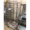 Image 1 : 15 TRAY MOBILE LOCKING STAINLESS STEEL COMMERCIAL BAKERS RACK
