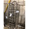 Image 2 : 10 TIER STAINLESS STEEL MOBILE COMMERCIAL FOOD DRYING / CURING RACK