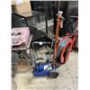 Image 1 : BLUE INDUSTRIAL PNEUMATIC MOBILE BOTTLE JACK