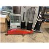 Image 1 : RED 20 TON CAPACITY AIR & HYDRAULIC PORTABLE FLOOR JACK SYSTEM
