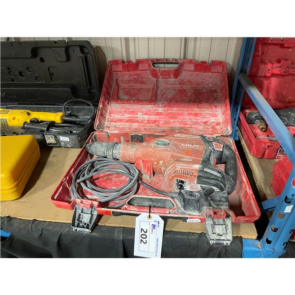 HILTI TE 700-AVR ELECTRIC MAX DEMOLITION BREAKER HAMMER IN HARD ...