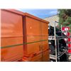 Image 2 : GREATBEAR ORANGE METAL INDUSTRIAL FORKLIFT DUMP BIN W43" X D40" X H40"