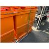 Image 2 : GREATBEAR ORANGE METAL INDUSTRIAL FORKLIFT DUMP BIN W43" X D40" X H40"