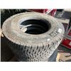 Image 2 : SET OF 4 MICHELIN DN2 GRIP 315/80R 22.5 156/150L M+S ALL SEASON REGROOVABLE VEHICLE TIRES