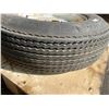 Image 3 : 2 SWALLOW ST205/75 D14 TRAILER TIRES ON WHITE 5 BOLT STEEL RIMS