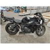 Image 1 : 2006 HONDA CBR MOTORCYCLE, BLACK, GAS, VIN JH2SC57206M200387