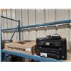Image 1 : EPSON WF-3540 ALL-IN-ONE PRINTER, SMALL BLACK ADJUSTABLE TABLE, & BOC OF WEATHERTECH MATERIAL