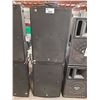 Image 2 : PAIR OF YORKVILLE PS15P PARASOURCE 4400W PEAK PA CABINET SPEAKER SYSTEMS WITH POWER CABLES