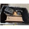 Image 2 : BIN OF VINTAGE WOOD WALL MOUNTED TELEPHONES