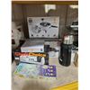 Image 1 : MASTER CHEF 6 QUART STRAINING POT, OXO GOOD GRIPS FOOD MILL, CHEF'S CHOICE EDGESELECT SHARPENER,