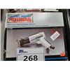 Image 2 : CAMPBELL HAUSFELD PL1534 MEDIUM AIR HAMMER & BOX OF AIR GRINDER 1/4" COLLET, AIR SANDER, CUT-OFF