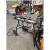 Image 2 : DEWALT 12" CORDED SLIDING COMPOUND MITER SAW WITH RIDGID MS-UV MITER SAW UTILITY VEHICLE