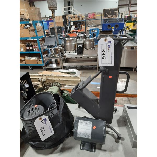 VERITAS 541-00 SHARPENING SYSTEM, SEARS CRAFTSMAN 68072 A.C. MOTOR & PORTABLE FLOOR STAND BURNING