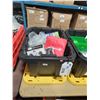 Image 2 : BIN OF ASSORTED FLASHLIGHTS, CAMPING / FISHING GEAR