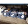 Image 1 : 3 BINS OF ASSORTED COMPUTER COMPONENTS & CABLES