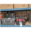 Image 1 : 4 PLASTIC EKCO TOOL BOXES & HUSKY TOOL BAG