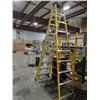 Image 2 : YELLOW FEATHERLITE 10' FIBERGLASS STEP LADDER