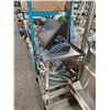 Image 2 : POSIFLEX POS SYSTEM SCREEN, GAS PIPE CONNECTORS, 3 TIER MOBILE STAINLESS STEEL CART, & STAINLESS